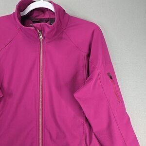 Marmot Softshell Jacket Berry Womens Size XL  Fall Winter WARM excellent Pink